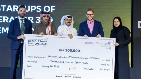 MCIT Celebrates the Graduation of the Third Cohort of TASMU Accelerator Startups